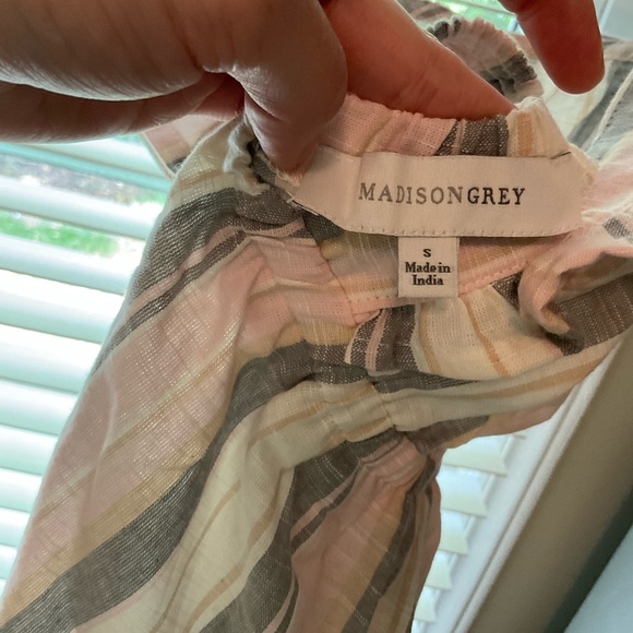 Madison Grey Ruffle Dress - Picture 3 of 3